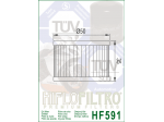 Φίλτρο Λαδιού HIFLO "HF591"